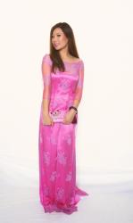 OUTFIT :: Pink Traditional Vietnamese Dress for the Lunar New Year [Part 1]