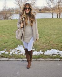 White Jeans in winther