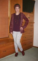 Thrift Style Thursday - Marsala