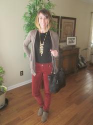 Style Inspiration – Oxblood, Camel, and Black!