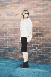 skirt + sweater