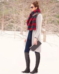 Winter scarves are a must! #winterstyle #canadianstyle...