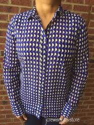 J. Crew Boy Shirt in Jet-Set Geo