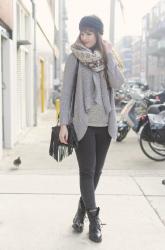 OUTFIT: Fringe & Knit