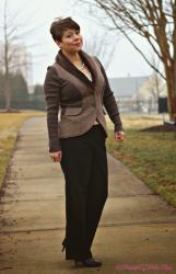 Fur Collared Blazer