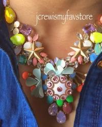 J. Crew Midsummer Statement Necklace 