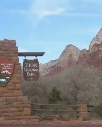 Zion National Park Emerald Pools Trails