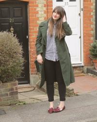 OOTD: Khaki trench coat