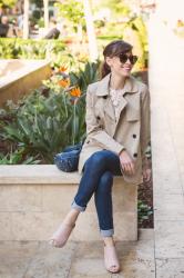 short trench coat