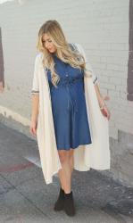 {Little Chambray Dress}