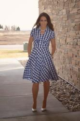 Gingham Dress a la eShatki