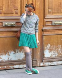 Casual Lolita - une astuce pour oser les chaussettes hautes 