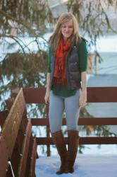 Workin' the warmest vest