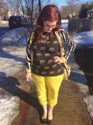 elephants & sunshine pants!