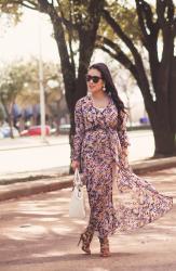 Chiffon Floral Maxi