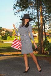 Resort Wear:: Striped Dress