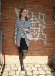 Me-Made-Mittwoch 18. März 2015 - Lange Weste casual gestylt Me-Made-Outfit March 18, 2015 - Long vest casual style