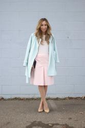 Pastel Trench Coat 