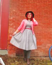 vintage gingham, pink accents, & pure americana
