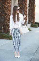 of gingham, and social media.