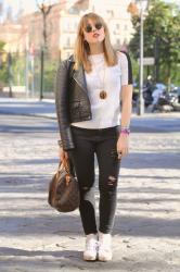 Casual Black and White 