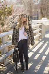 Outfit Post: Classic With A Leopard Twist