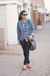 Chambray and Plaid