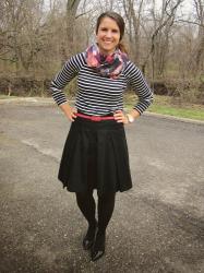 Pinspired: stripes and a full skirt
