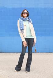 What I Wore | Spring Blues