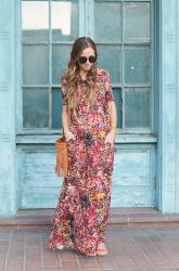 DIY FRIDAY: BOXY MAXI DRESS WITH POCKETS