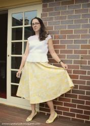 Dress to Skirt - an Easy Refashion