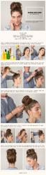 tip: easy topknots