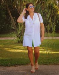 Camisa vestido y shorts de rebajas !!