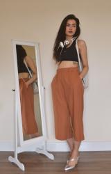 3 WAYS TO WEAR // Asos Culottes Look 2 