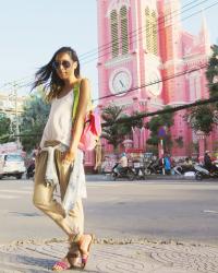 Visiting Vietnam's Pink Church - Nhà thờ Tân Định