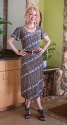Visible Monday #152:  Groovy Paisley Karina Dress