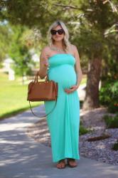 Pregnancy Collaboration | Spring Maxi