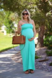 Pregnancy Collaboration | Spring Maxi