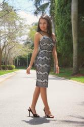 Lace Body-con Dress