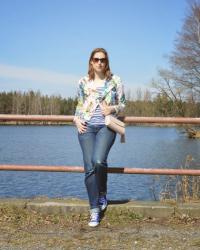 Me-Made-Mittwoch 08. April 2015 - Frühlingserwachen Me-Made-Outfit April, 8 2015 - Spring awakening
