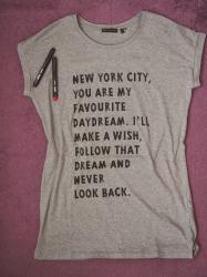 DIY: personalize your t-shirt ... from NY to Paris