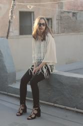 Fringed top