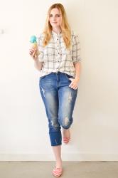 Playing in Plaid with Hunnis Boutique