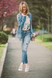 GUESS TOTAL DENIM OUTFIT