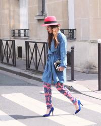 Monki prints – Elodie in Paris