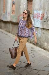 Stile boho ma a piccole dosi: il mio look per l'ufficio