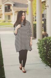 a striped tunic & why I wanted to give up.