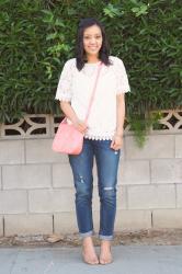 Laser Cutout Details + Spring Style Made Easy