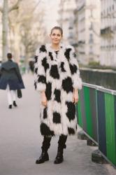 Paris Fashion Week AW 2015....Nadja