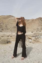 Laced desert